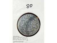 Switzerland 1/2 franc 1957 Silver !