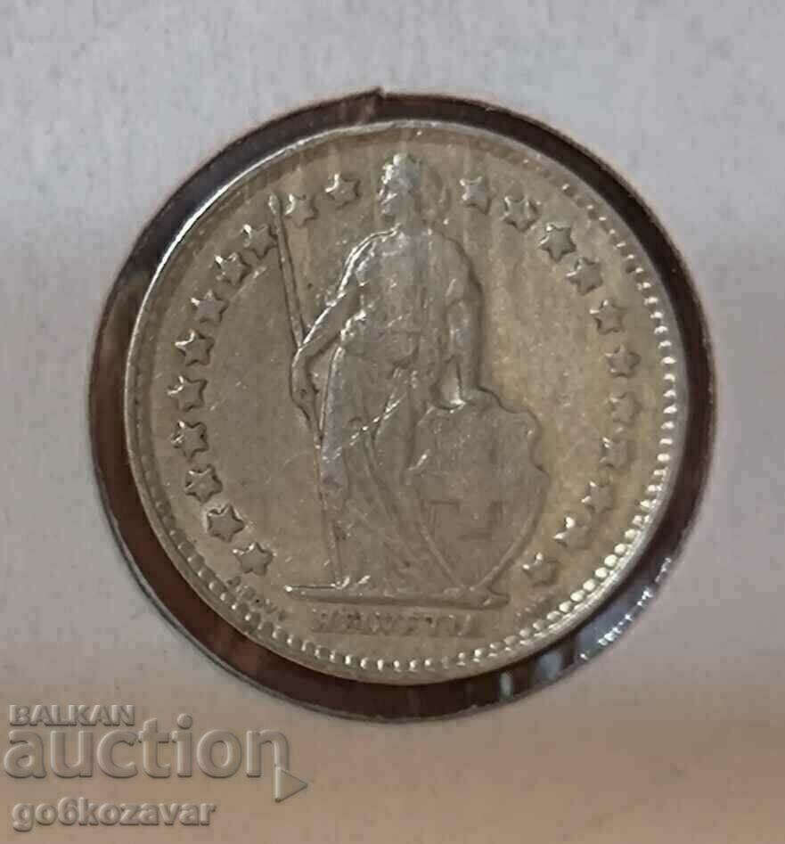 Switzerland 1/2 franc 1950 Silver ! with price 11.90 BGN | € 6.08 Switzerland 1/2 franc 1950 Silver ! with price 11.90 BGN | € 6.08