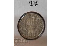 Швейцария 1/2 франка 1950г Сребро !