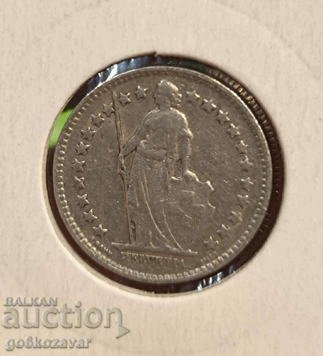 Switzerland 1/2 franc 1946 Silver ! with price 12.90 BGN | € 6.60