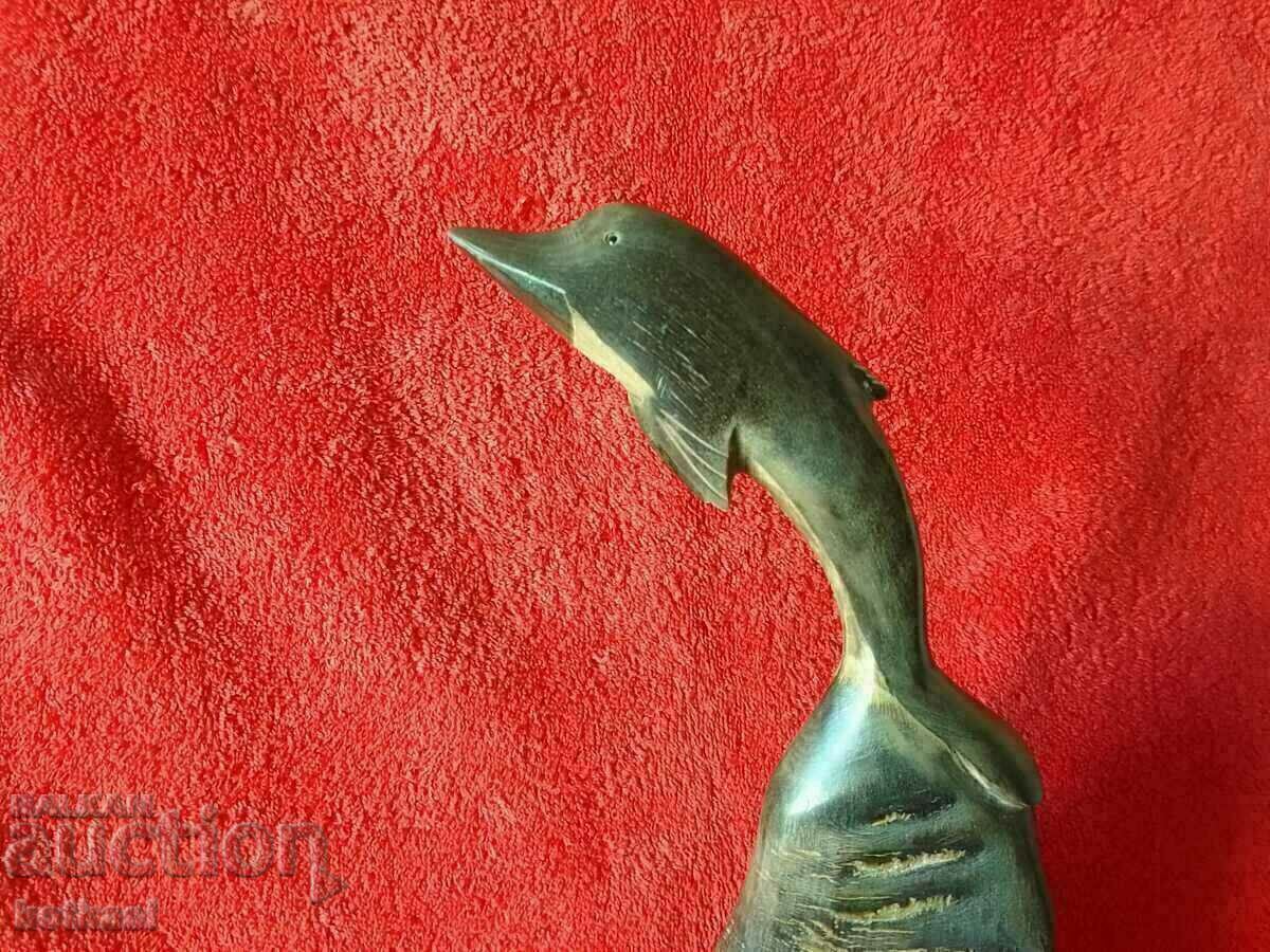 Old Figure from Dolphin's Horn Water Wave Pedestal with price 115.50 BGN | € 59.05 Old Figure from Dolphin's Horn Water Wave Pedestal with price 115.50 BGN | € 59.05