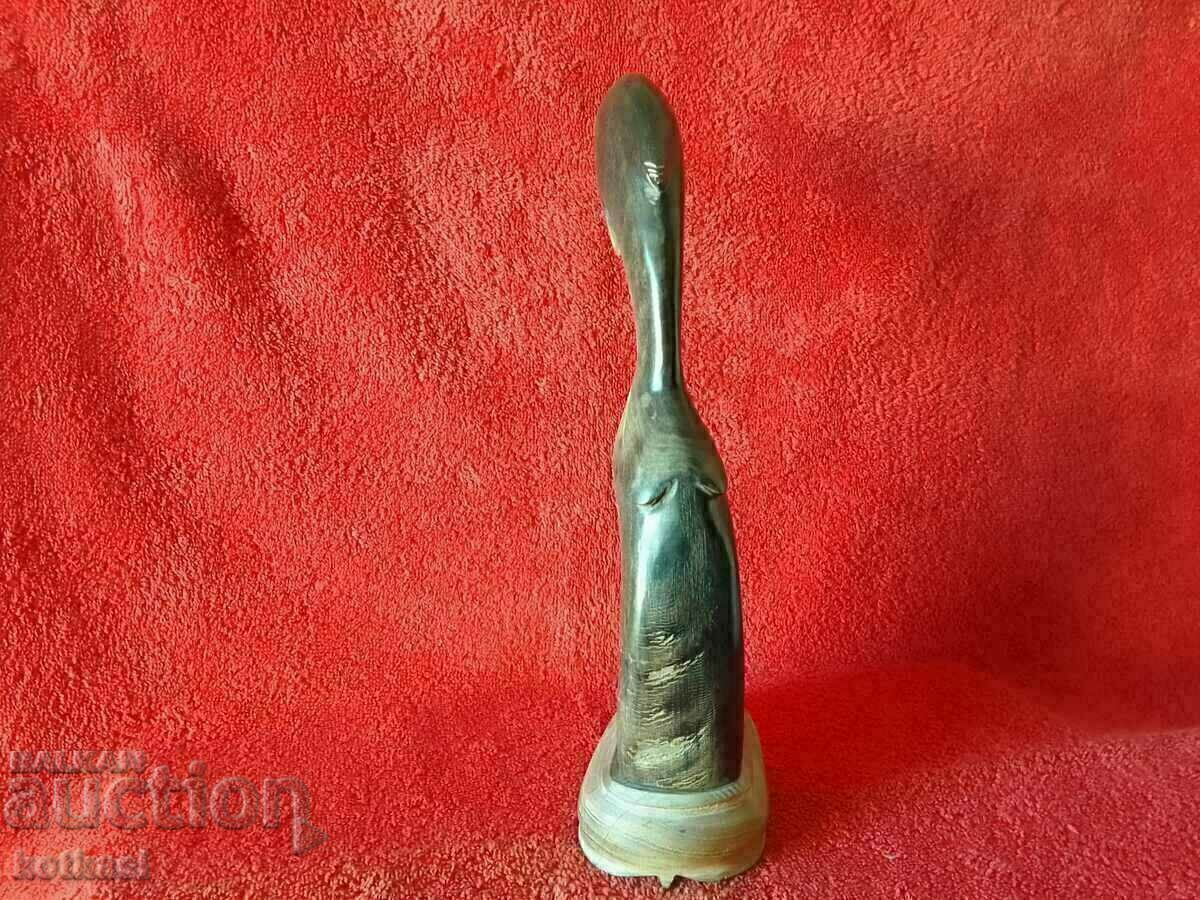 Old Figure from Dolphin's Horn Water Wave Pedestal - 5 Old Figure from Dolphin's Horn Water Wave Pedestal - 5