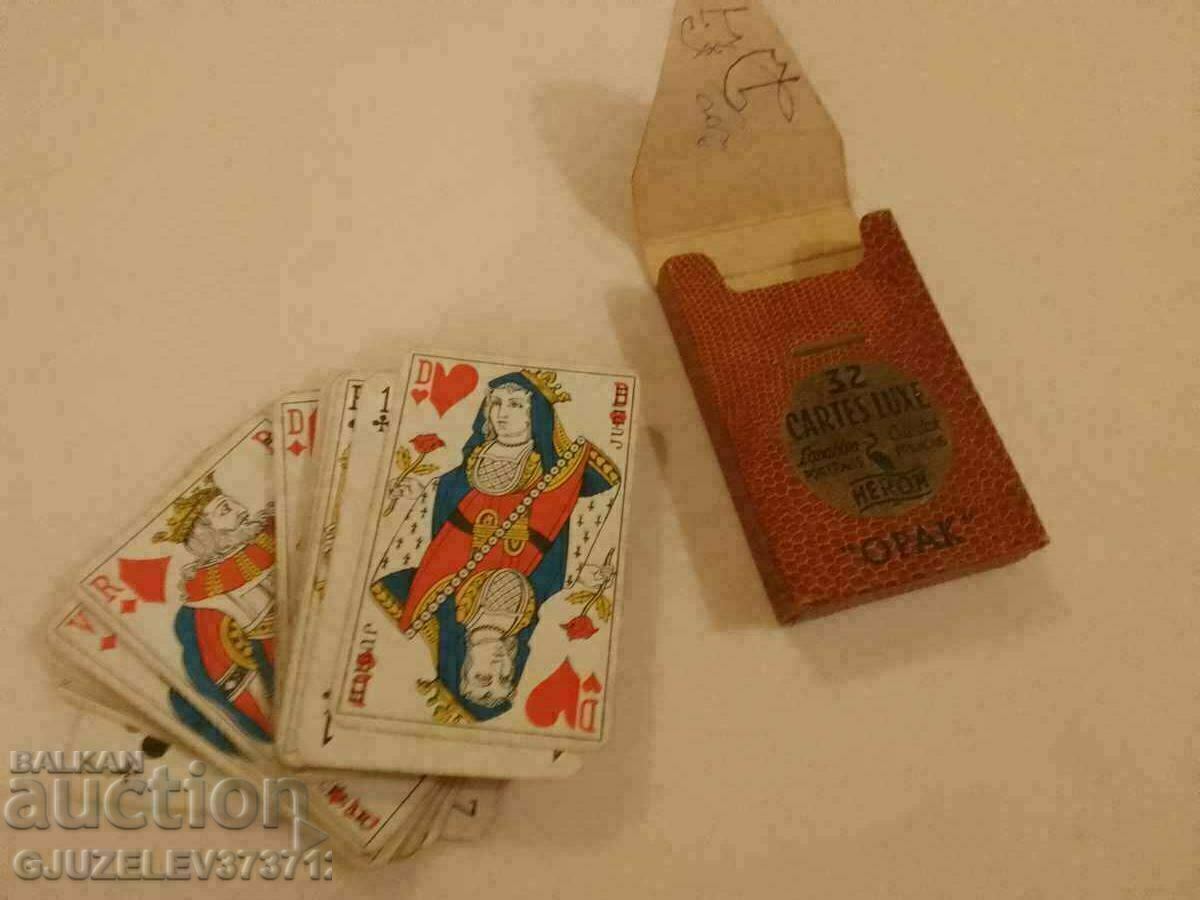 Retro collectible playing cards with price 35.00 BGN | € 17.90
