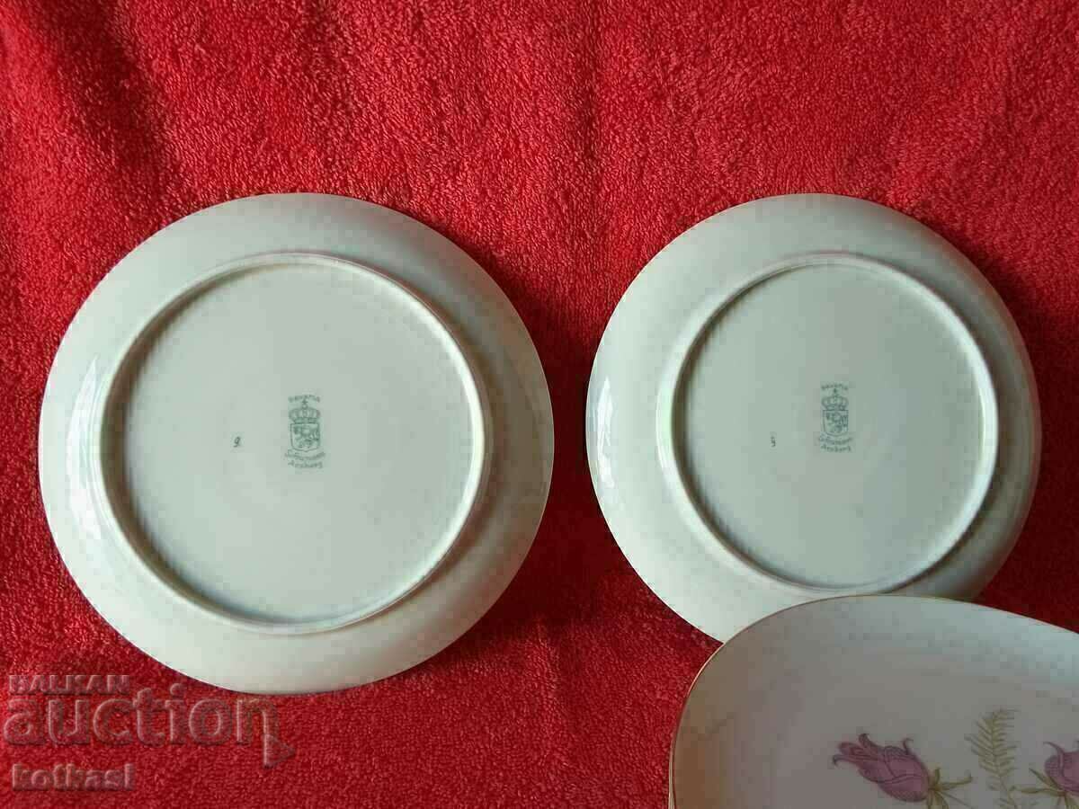 Delivery of Lot Service 6 Schumann dessert plates Schumann Bavaria