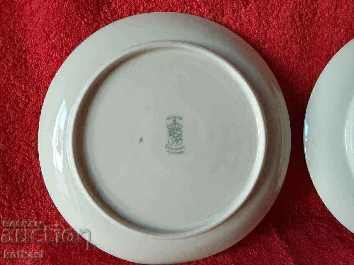 Lot Service 6 Schumann dessert plates Schumann Bavaria - 5