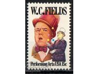 1980. САЩ. Сценични изкуства - W.C. Fields.