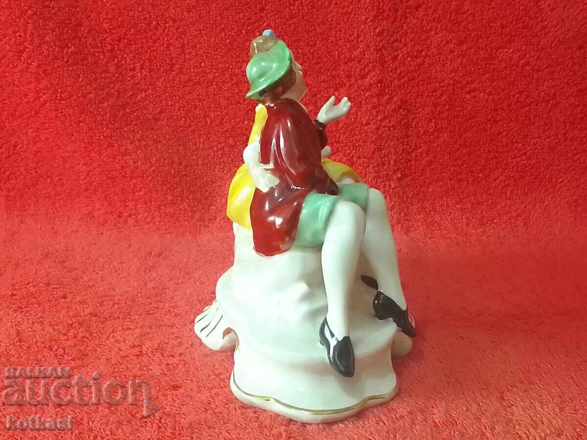 Стара порцеланова фигура Мъж и Жена агнета Галантни TETTAU - 5 Стара порцеланова фигура Мъж и Жена агнета Галантни TETTAU - 5