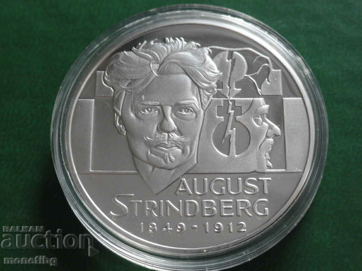 Auction  Sweden 1996 - 20 ECU "August Strindberg"