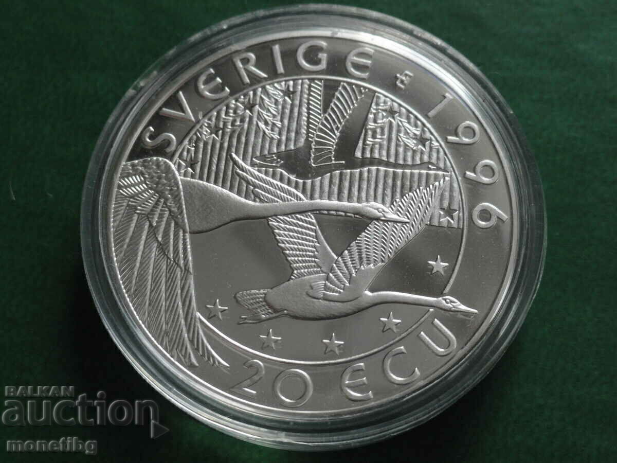 Delivery of Sweden 1996 - 20 ECU "August Strindberg"