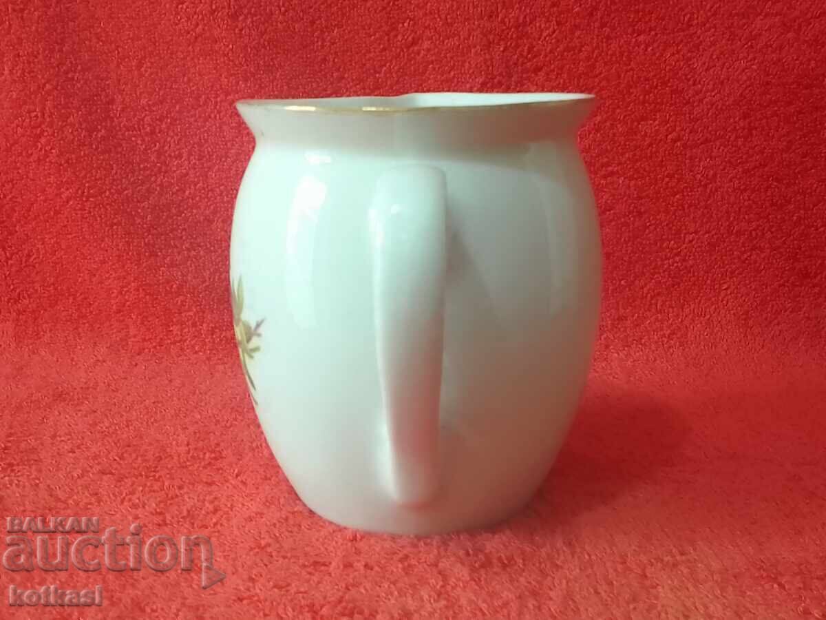 Old Porcelain Jug Austria Wilhelmsburger with price 25.50 BGN | € 13.04 Old Porcelain Jug Austria Wilhelmsburger with price 25.50 BGN | € 13.04