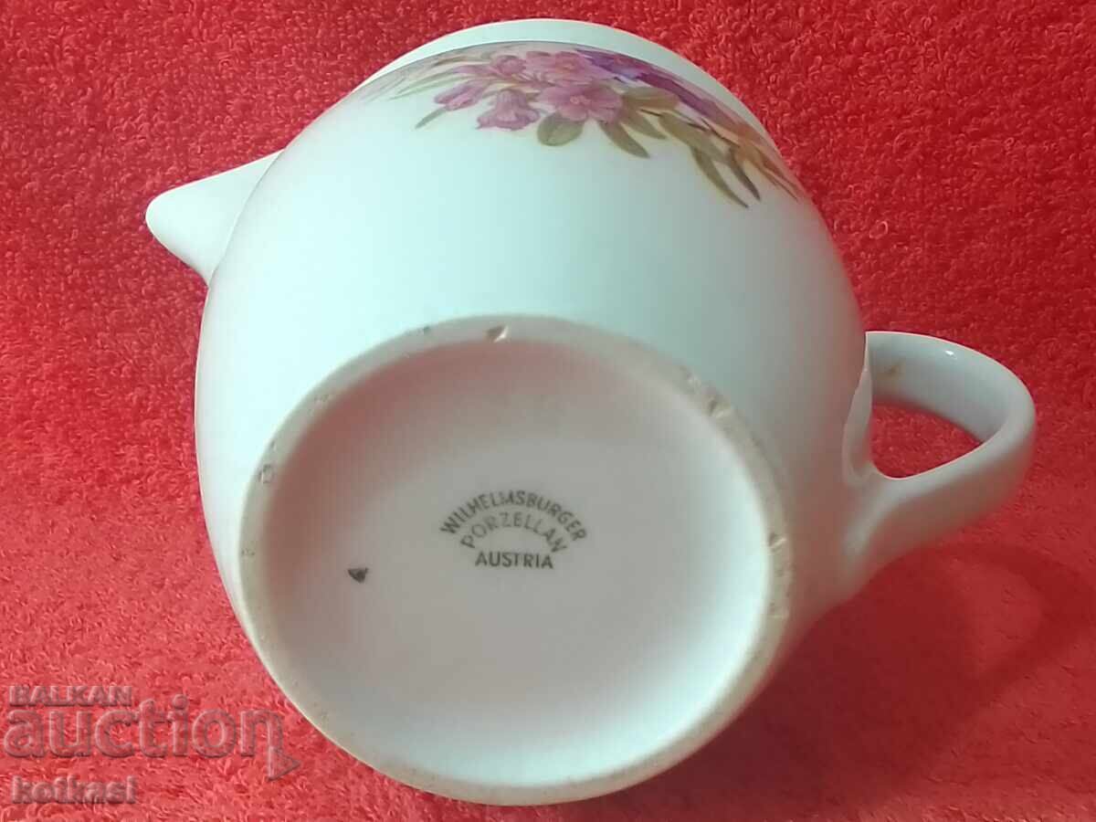 Old Porcelain Jug Austria Wilhelmsburger - 6 Old Porcelain Jug Austria Wilhelmsburger - 6
