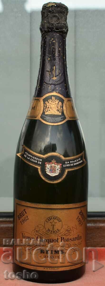 Șampanie BRUT 1962 Franța