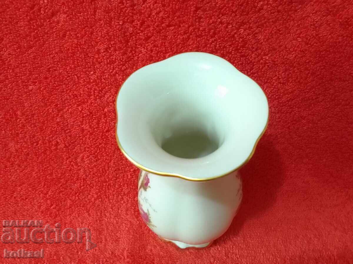 Old embossed porcelain Vase marked Rosenthal - 5 Old embossed porcelain Vase marked Rosenthal - 5