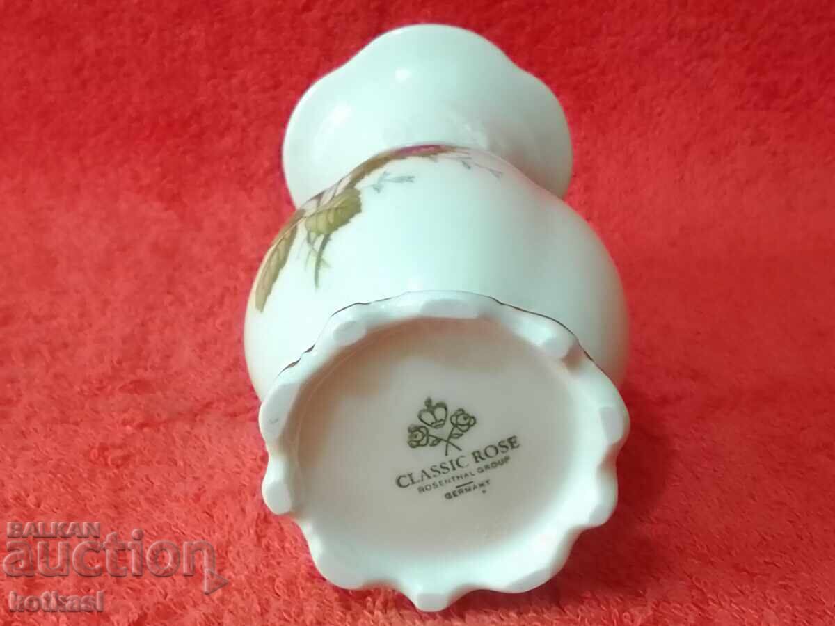 Old embossed porcelain Vase marked Rosenthal - 7 Old embossed porcelain Vase marked Rosenthal - 7