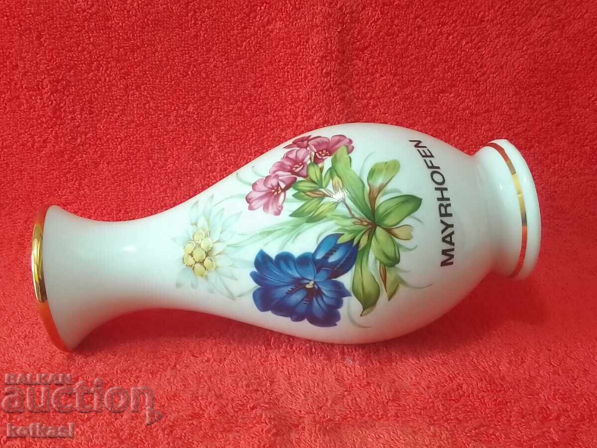 Old porcelain Vase Austria MAYRHOFEN gilded beauty - 7 Old porcelain Vase Austria MAYRHOFEN gilded beauty - 7