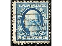 United States 1904-10) Postage stamp used, 5c Jo..