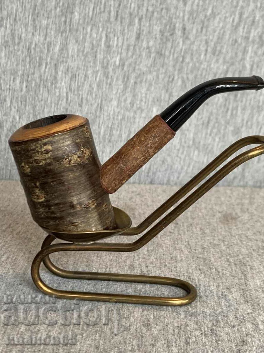 a pipe made of wood