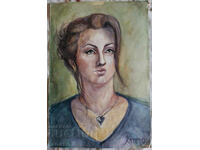 Παλιά ακουαρέλα, πορτρέτο