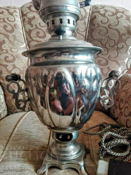 Delivery of Old Russian Tula samovar, set with kettle, USSR(9.1) Delivery of Old Russian Tula samovar, set with kettle, USSR(9.1)