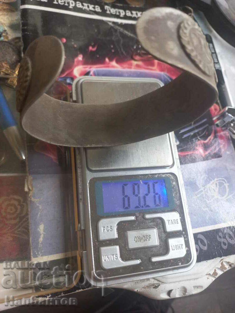 OLD SILVER BRACELET - 5 OLD SILVER BRACELET - 5