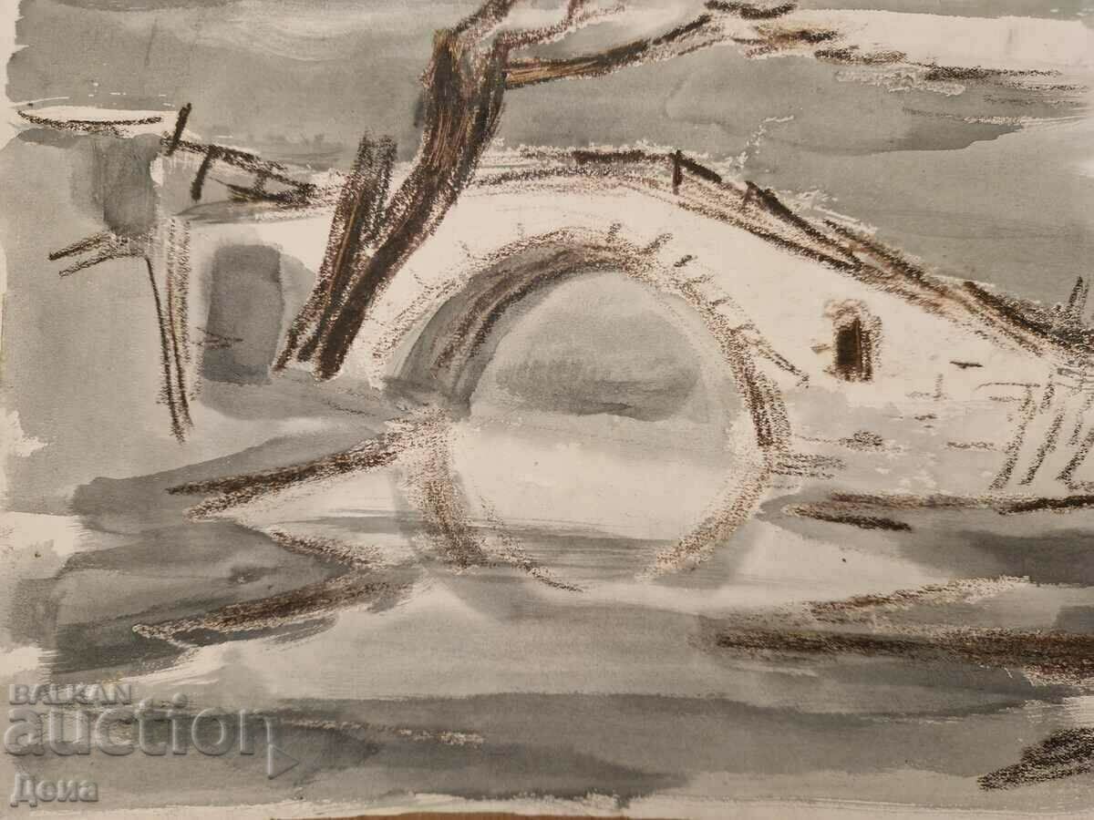 Παλιά κύρια ακουαρέλα - 6 Παλιά κύρια ακουαρέλα - 6