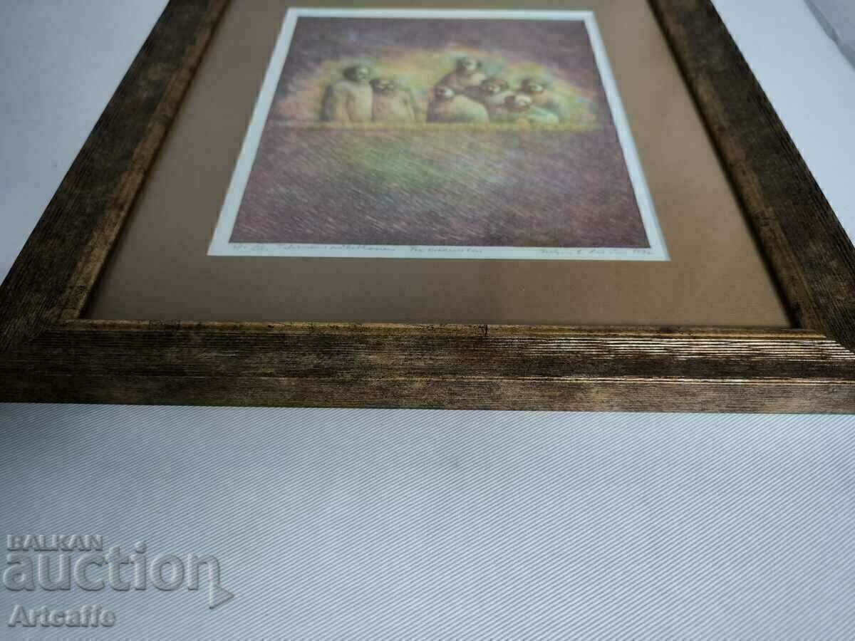 Auction Color lithograph Auction Color lithograph