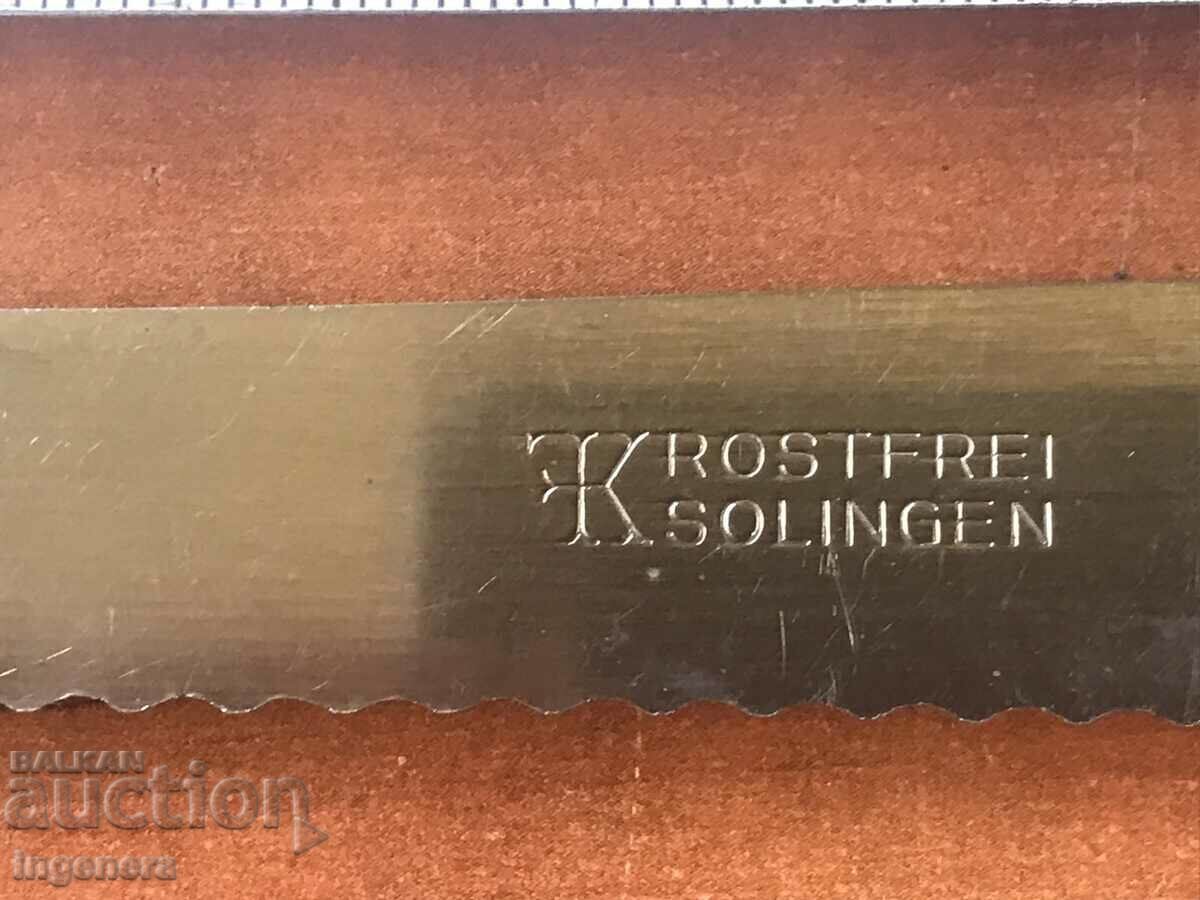 Delivery of KNIFE SERVICE MARKING SOLINGEN SOLINGEN Delivery of KNIFE SERVICE MARKING SOLINGEN SOLINGEN