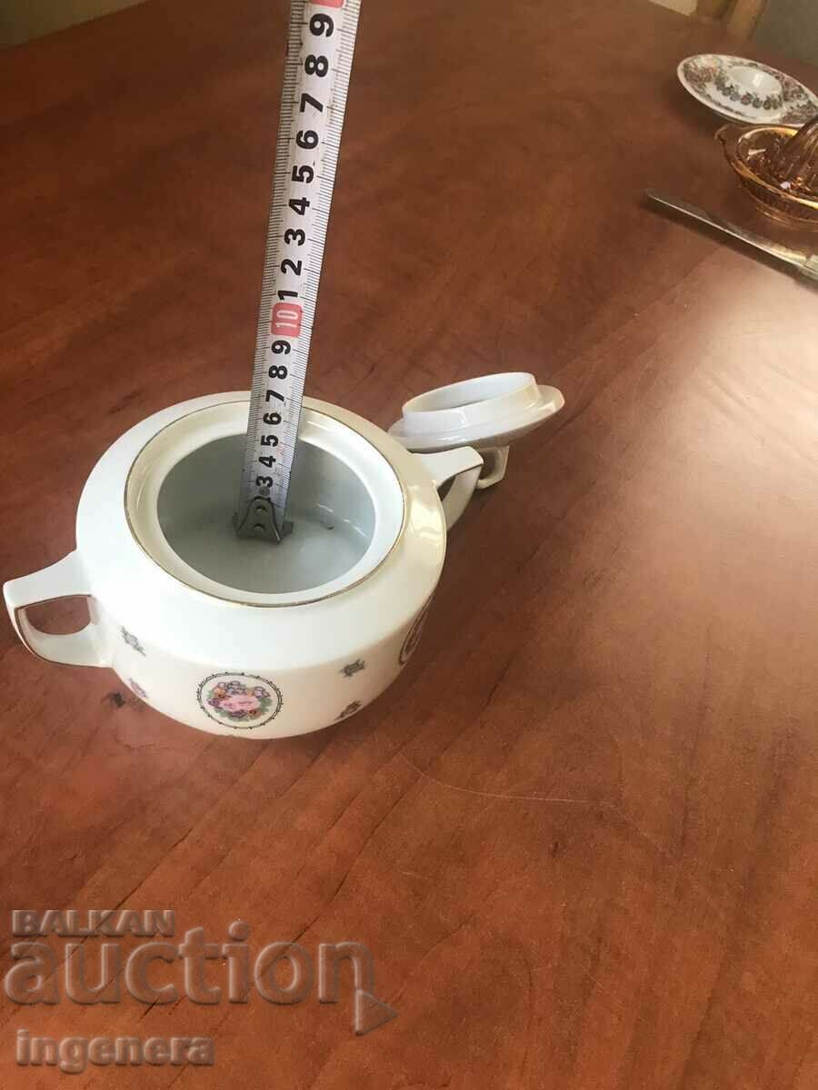 PORCELAIN SUGAR BOWL GERMANY BAVARIAN PORCELAIN - 5 PORCELAIN SUGAR BOWL GERMANY BAVARIAN PORCELAIN - 5