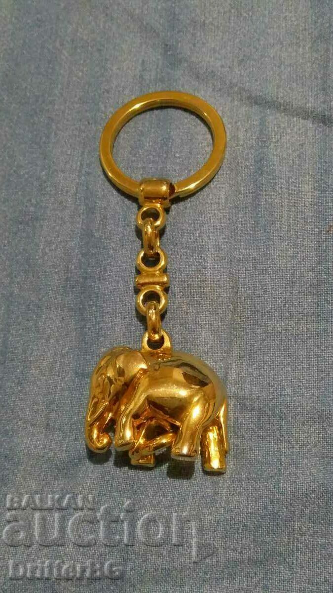 Beautiful elephant keychain