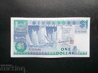 SINGAPORE, 1 $, 1987, UNC