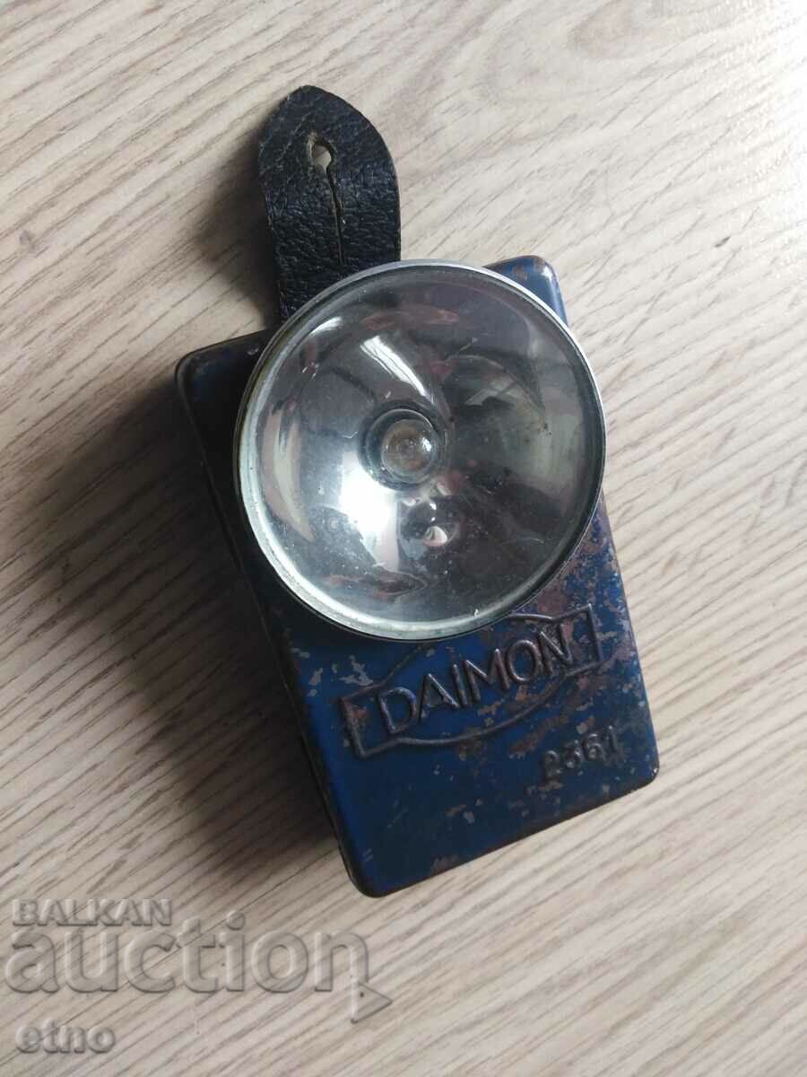OLD GERMAN FLASHLIGHT-"DAIMON 2361" PSV, VSV, searchlight, lantern - 6