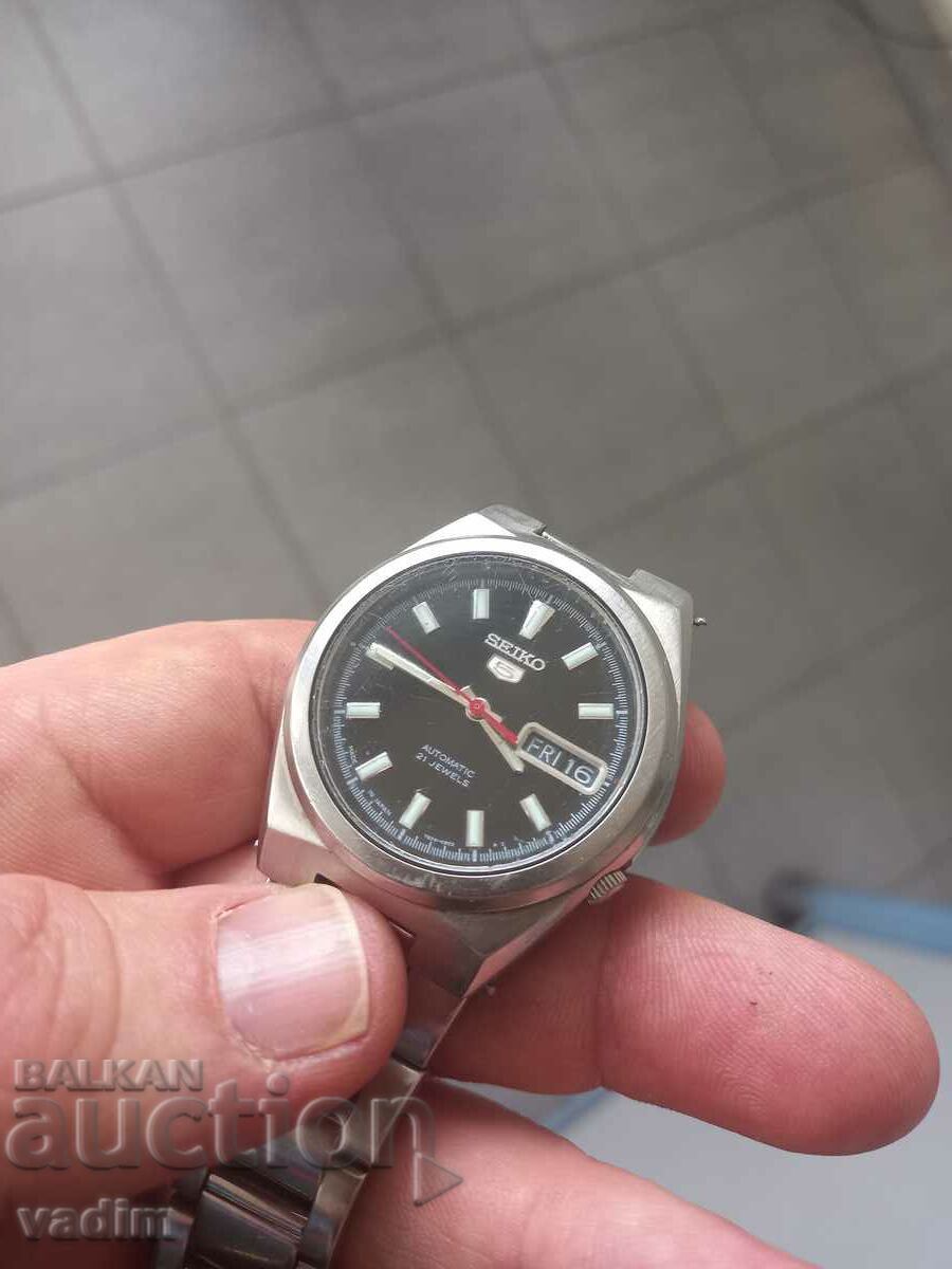 SEIKO 7s26 glass back cover WORKS - 6