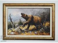 Bear in the mountains, picture for hunters
