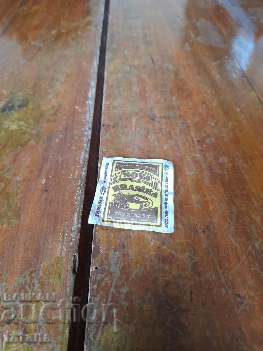 Old New Brazil Sugar Packet