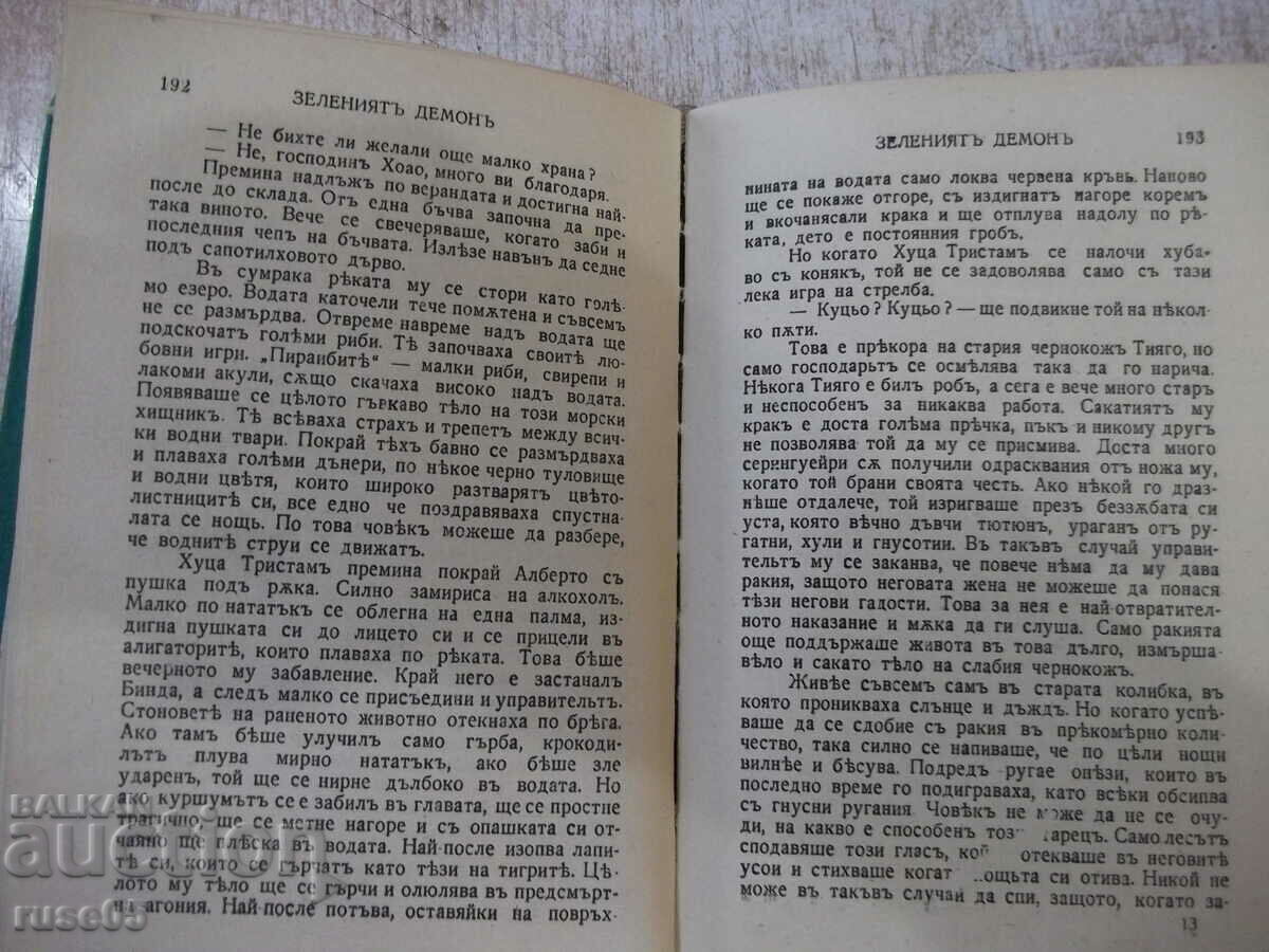 Book "Rubber the Green Demon-Ferreira de Castro" - 288 pages. - 6