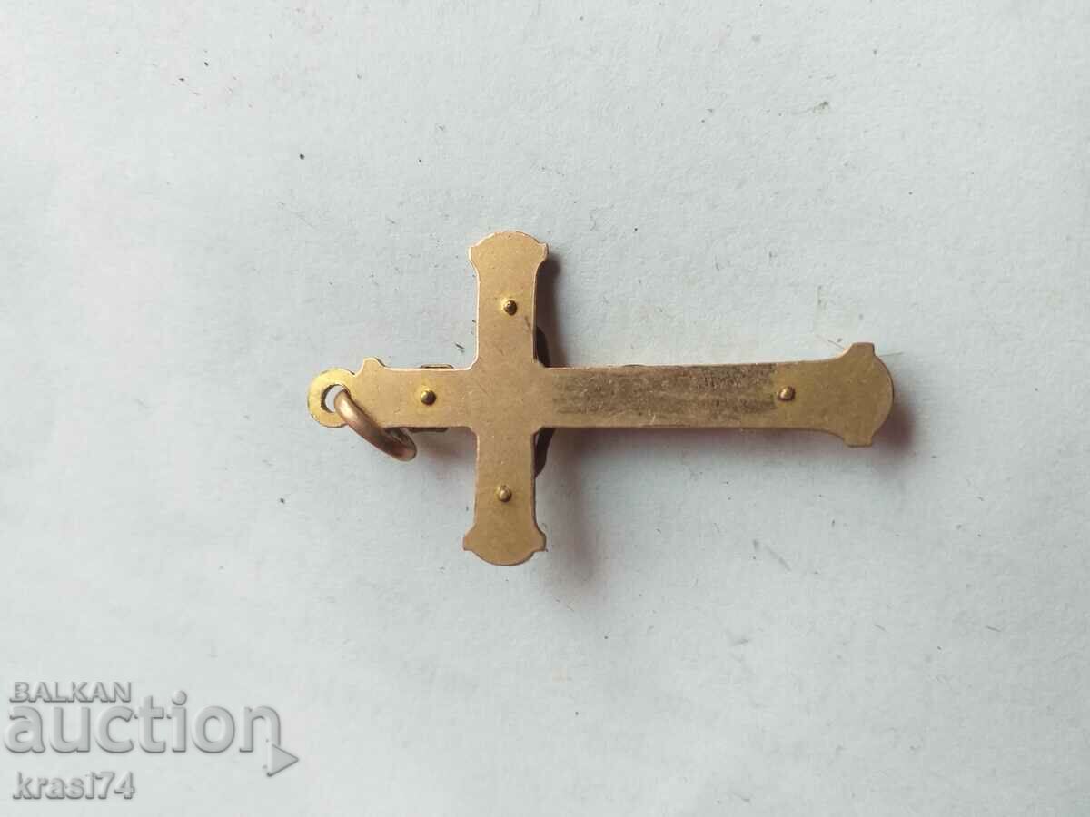 Gilt cross with price 10.00 BGN | € 5.11 Gilt cross with price 10.00 BGN | € 5.11