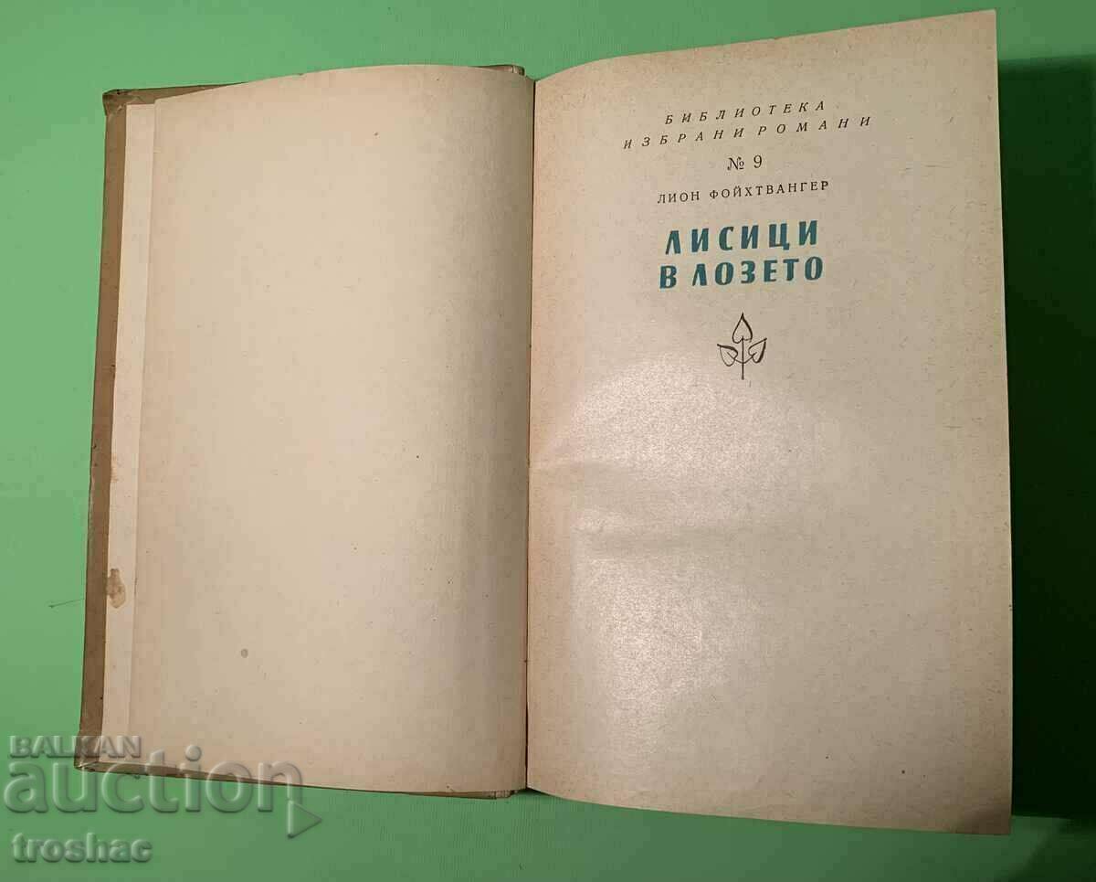 Old Book Foxes in the Vineyard 1961 - 6