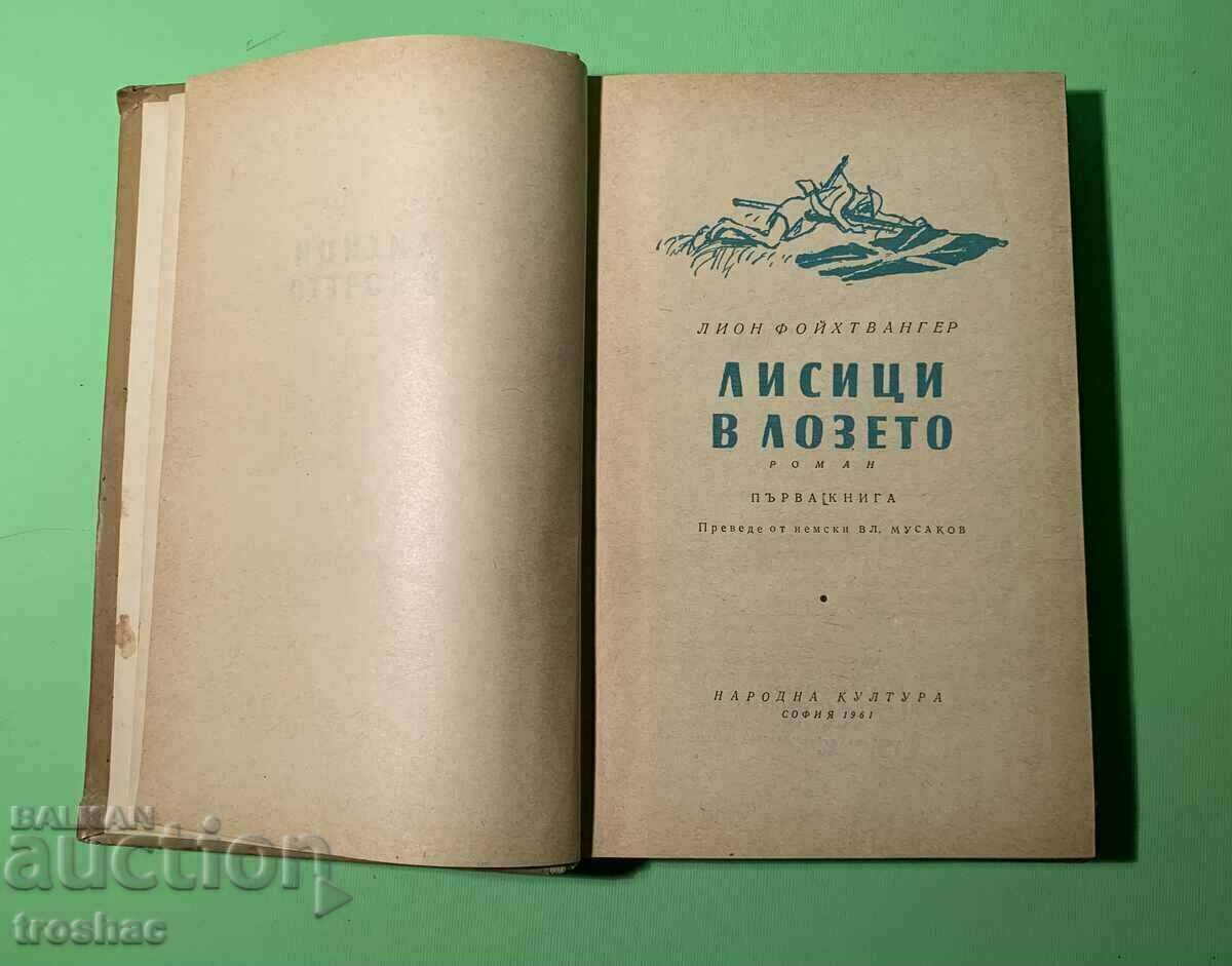 Стара Книга Лисици в Лозето 1961 г.