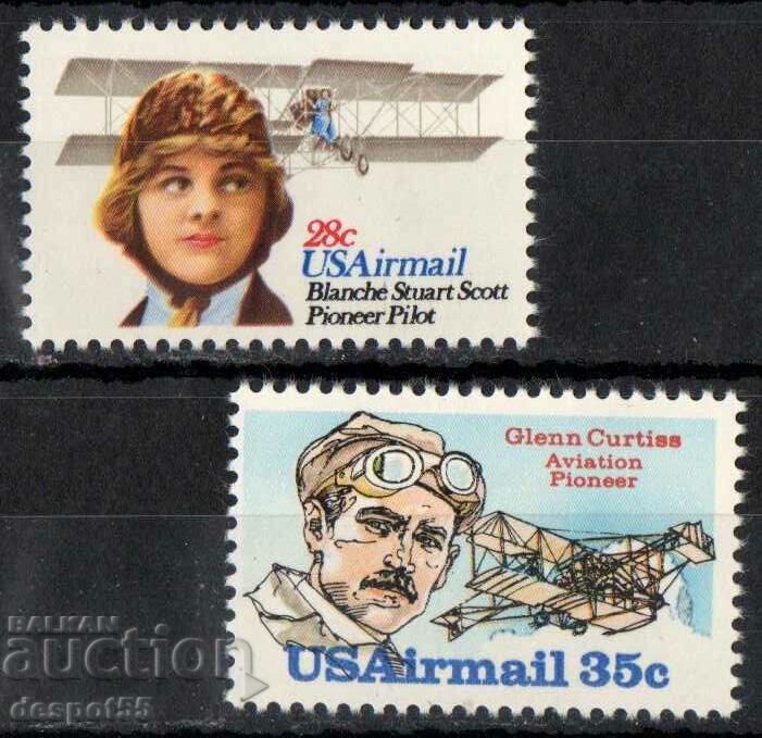 1980. SUA. Pionierii aviației.