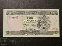 2 dollars Solomon Islands UNC