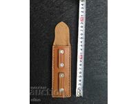 LEATHER KNIFE FOR PARACHUTE KNIFE-STRIP CUTTER, PARACHUTE, LANDING