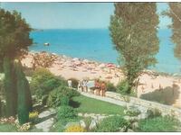 Bulgaria Postcard 1973 FRIENDSHIP RESORT - the beach ...