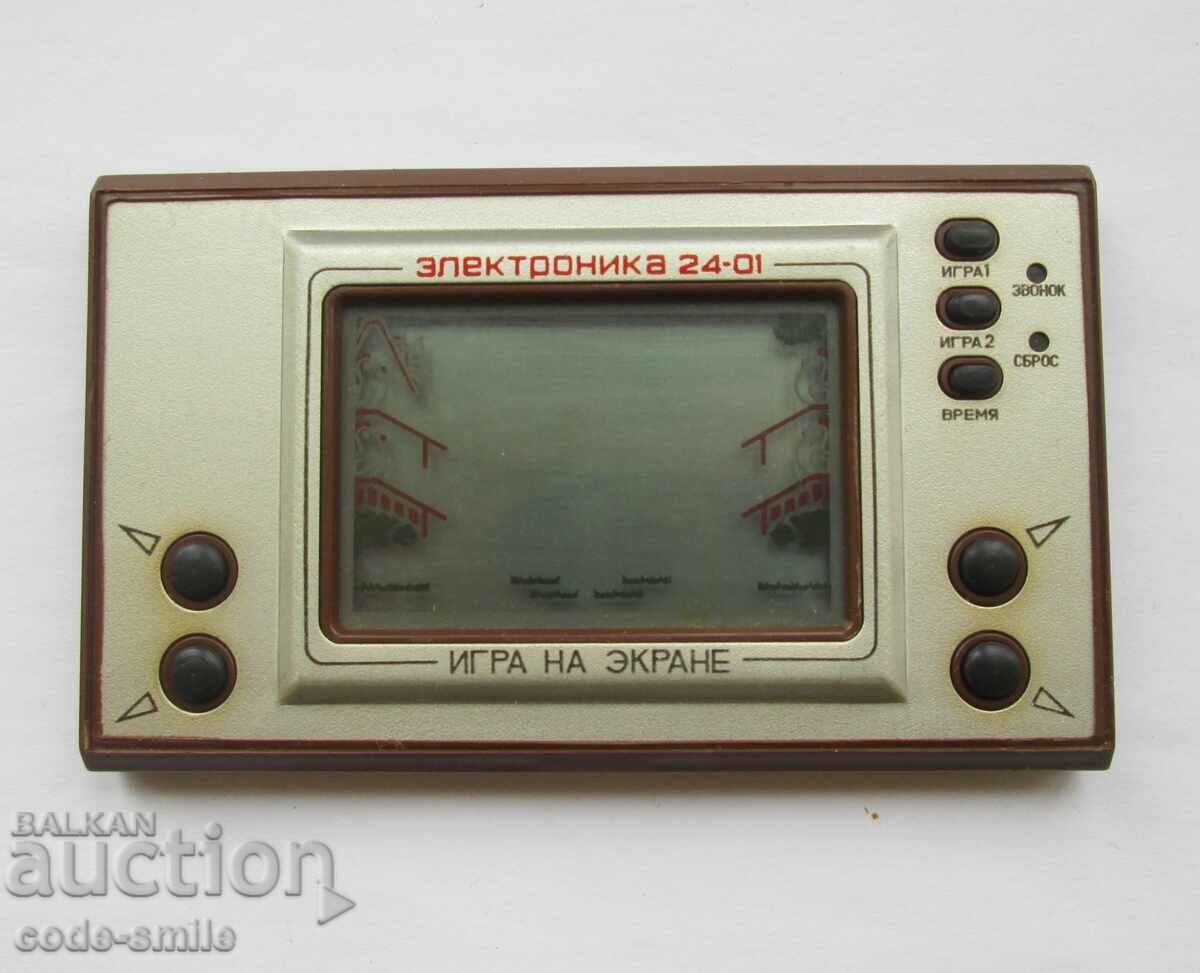 Old Russian USSR electronic game Electronics 24-01 Mickey Mouse