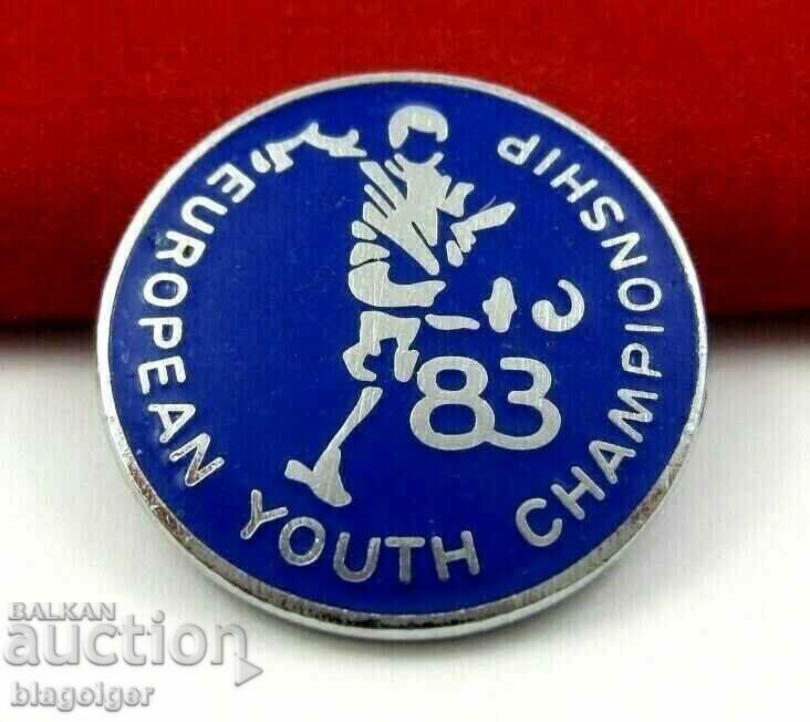 UEFA-European Junior Championship in England 1983-Official with price 14.99 BGN | € 7.66