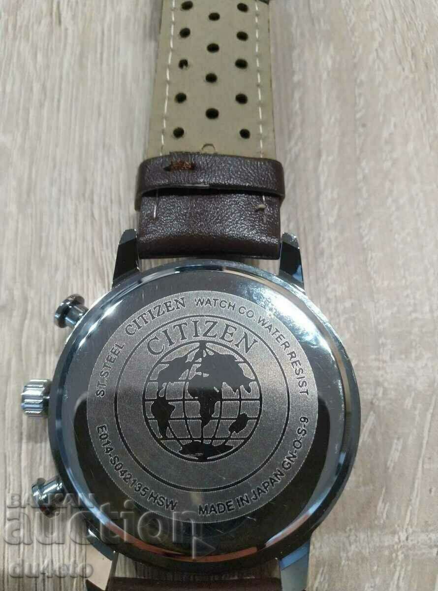 Men's wristwatch Citizen Eco-Drive Chronograph date, day with price 110.00 BGN | € 56.24