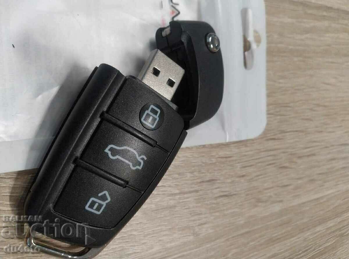 Unitate flash USB 2.0 de 32 GB în formă de cheie de mașină, - 7 Unitate flash USB 2.0 de 32 GB în formă de cheie de mașină, - 7