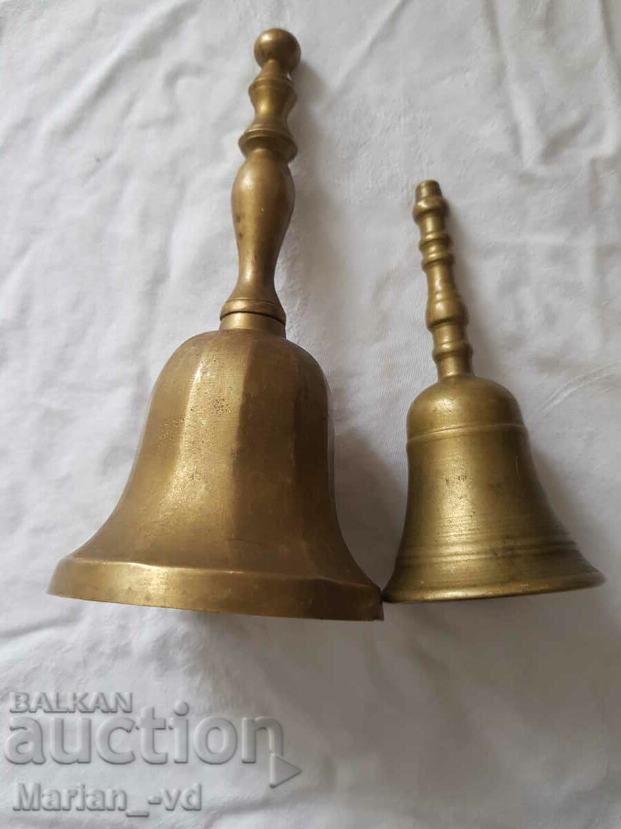 Delivery of Two bronze bells Delivery of Two bronze bells