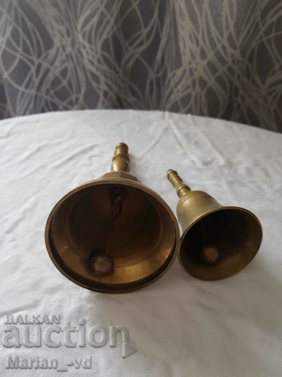 Two bronze bells - 5 Two bronze bells - 5