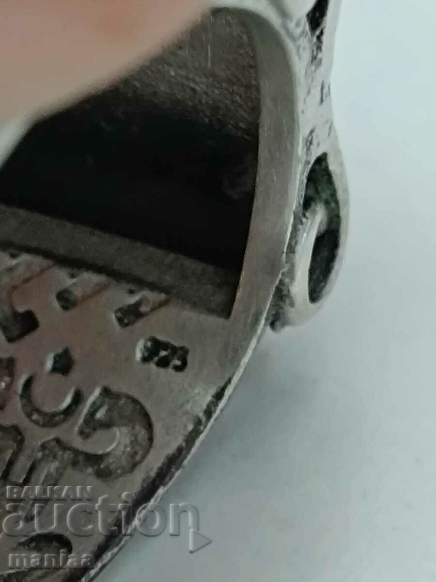 Delivery of A beautiful Ottoman silver ring with Tugra Delivery of A beautiful Ottoman silver ring with Tugra