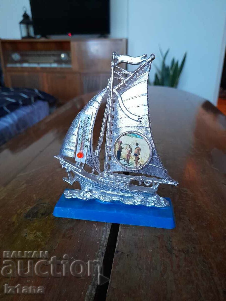 Old souvenir thermometer